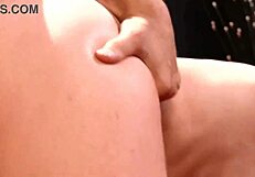 marie mccray's hairy pussy and small tits beg for deepthroat choking on monster cock