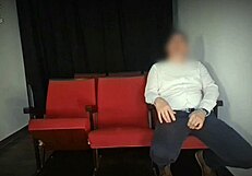 fucking in the cinema feels so risky and thrilling with every thrust