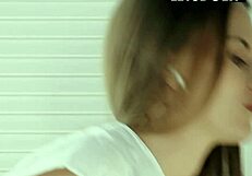 russian teen stella flex gets sensually fucked spooning with moans and kisses whiteboxxx