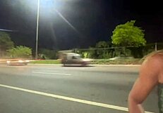 esposa gets followed then fucked hard by stranger outdoor till she screams in orgasm