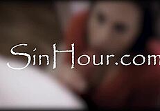 I caught the cute asian cheer captain showering as black manager