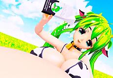 Cowgirl Cosplay Belly Expansion Breast Swelling Milk Riding Overwhelms With Pure Ecstasy By Imbapovi