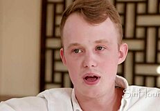 Jimmy Michaels blasts seed deep in babysitter Sera Ryder's tight hole!