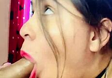 damn this puta latina cums hard and gulps that leche straight in mouth