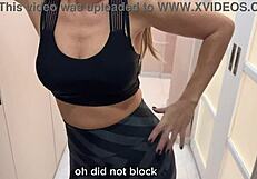 russian stepmom fucks stepson pov while husband works amateur