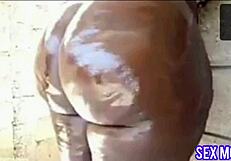 Bbw mature milf bent over taking big black cock hardcore