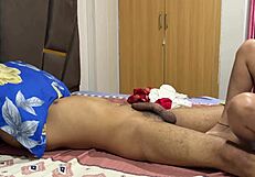 desi stepdad bends over stepdaughter's big ass for first hardcore doggystyle pounding