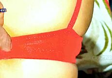 desi bhabhi's tight pussy gets pounded indoors by hubby