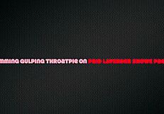 Brunette Cheerleader's Blue Lipstick Rimjob on Butthole Balls Facefuck Throatpie