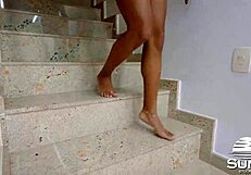 Hot girlfriend in lingerie teases me during GTA 6 playtime then rides cock without pausing game Clarkes Luana