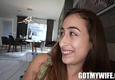 Jovan Jordan's monster BBC stretches Scarlett Page's petite tight pussy hardcore