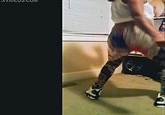 black milf drops ass and pussy, too old for what?