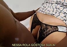 Husband Watches Teacher Moan Loud from 18yo Black Student's Monster Cock Thrusts!