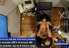 jasmine rose submits as dr tampa's latex nurse slave backstage