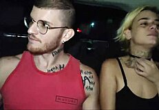 Crossdressing couple bareback fucks in uber filmed raw!