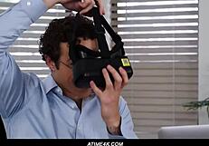 Jayden Marcos Chokes On Monster Cock In Empty Office VR Solo