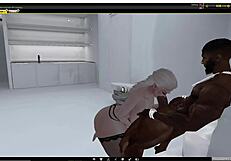 i'm chokin on this huge bbc, givin the sloppiest top ever