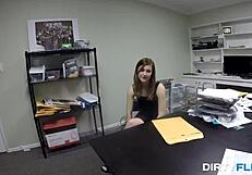 Alaina Dawson Gets Bent Over Fucked Hard for the Job! Dirty Flix Audition