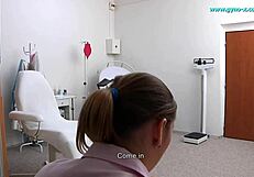 I undergo Clair Brooks' intense gyno exam details