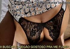 Husband Watches Teacher Moan Loud from 18yo Black Student's Monster Cock Thrusts!