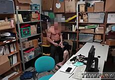 Petite emo teen suspects hands cuffed for hardcore police pounding