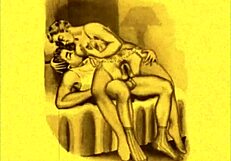 check out these vintage erotic drawings man