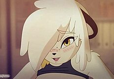 Ace ravages Eipril in wild furry creampie!