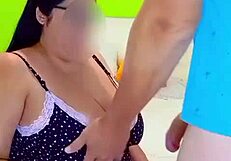 Big-Tits MILF Ignites from Amateur Camera Gaze