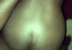 hot kenyan lady's creamy wet pussy grips my dick tight during dirty spanking session