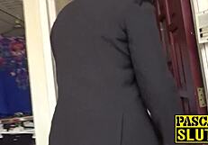 misha mayfair's tight holes hint at craving deeper pounding