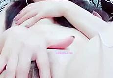 stunning pale chinese camgirl rabbit shows rare butterfly pussy gets pounded raw by rich stud bareback creampie 720p full