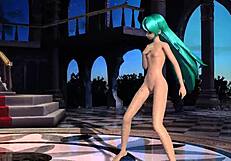 Hatsune Miku Gumi Nude Mod Exposes Big Tits Ass Pussy Goddess Bodies