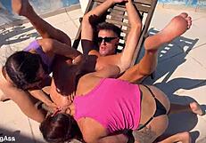 rim our asses clean in filthy trio suckfest