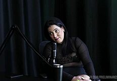 BOLD BRAZILIAN BBW Pri Melancia COSPLAYS sheer red lingerie prelims!