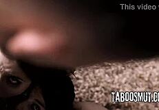 Pervert neighbor roughly fucks two hot Latina babes doggystyle cowgirl and bent over