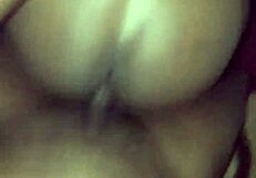 hot kenyan lady's creamy wet pussy grips my dick tight during dirty spanking session