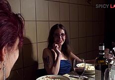 Step Mom's Sex Lesson 4: Orgy with Cum Swapping and Group Riding