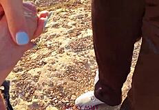 Step sister shares morning outdoor cock suck tits view