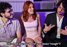 first porn casting interview turns dirty fmm threesome bent over cowgirl doggystyle facial english subs mr mrs love fucktotum