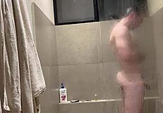 hey check out petite mexican sarah rose backstage shower in cancun