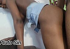 hot delivery slut in miniskirt rides my bbc cowgirl