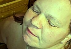 Wife gulps every drop of my hot piss straight down