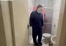 halloween michael myers face fucks camila gaucha's ass mercilessly