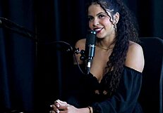 sweet karolzinha dances sensual on sheer red teases no anal loves oral trail fuck fetishes