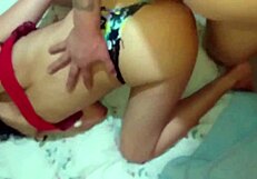 Broke Venezuelan Girlfriend's Tight Asshole