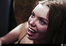 omg cute blonde vampire dommes lesbian slave into submission!! 🧛👅💦