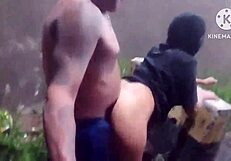 Husband Drags Wife's Friend to Sex Street Cuckold Fuck