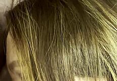 dj brisa gags on cock lying down in brazilian amateur blow