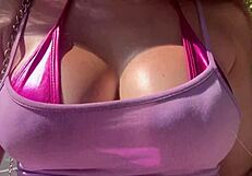 italian milf artemisia love flashes juicy big tits publicly