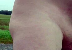 EXHIBITIONIST FLASHES TINY PENIS IN PUBLIC SPOTS!